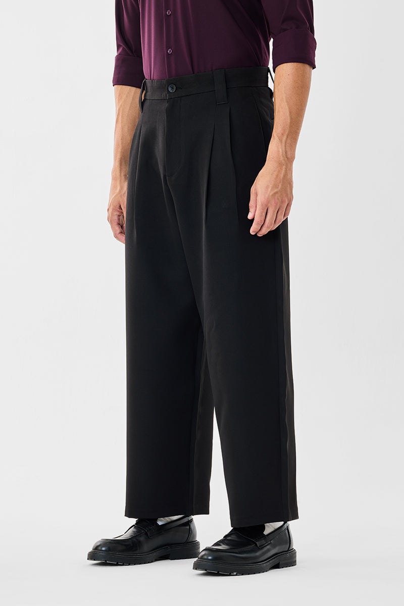 SNITCH Baggy Stretch Trousers - Image 4